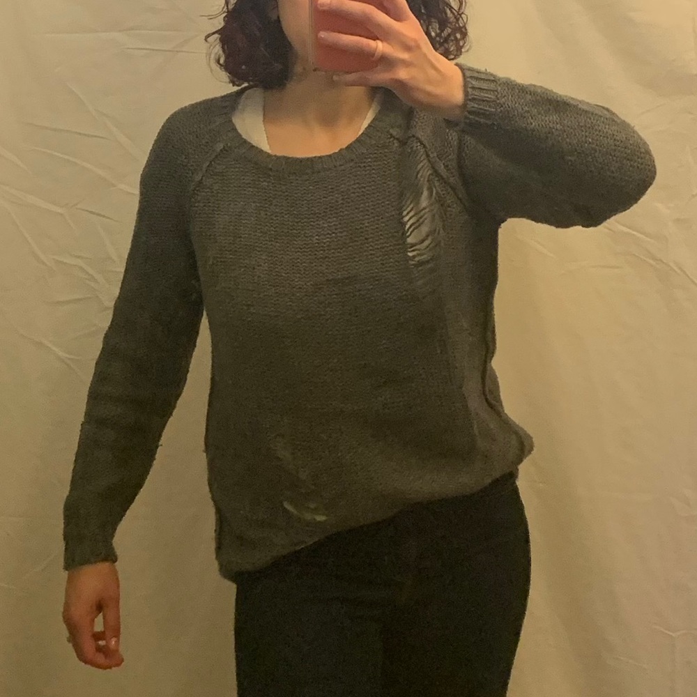 SPARKLE & FADE Grunge Sweater